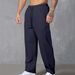 Men's Corduroy Relaxed Fit Pants - High Waist Straight Leg Casual Trousers With Drawstring, Soft & Durable For Autumn/Winter (S-XXXL,_viptrois.com