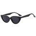 Triangular Cat Eye Sunglasses Small Sweet Face Small Men And Women Matching Sunglasses Color_viptrois.com