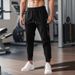 Men's Clothing Men's Sports Pants Summer New Printed Casual Fashion Leggings Trendy_viptrois.com