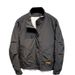 Men's Spring Workwear Jacket - Trendy Stand Collar Zip-Up Coat, Slim Fit Casual Streetwear With Button Details (Black/Green, M-3XL)_viptrois.com