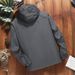 Men's Clothing Outdoor Hooded Jacket Sports Leisure Rush Clothes Large Size Printing_viptrois.com
