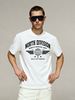Vintage Oversized North Division Graphic T-Shirt Men's Casual Streetwear Tee_viptrois.com