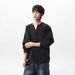 V-neck Sweater Men's Spring High Street Color Blocked Knit Sweater Trendy Brand Casual Interior_viptrois.com
