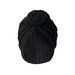Muslim hat Thickened elastic wrap scarf hat Ethnic wind twist hat Fashion scarf warm chemotherapy hat_viptrois.com