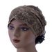 Lace-Embroidered Summer Bun Hat – Fashionable Headscarf With Adjustable Hair Wrap (New Design)_viptrois.com