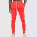 Men's Color Block Sports Pants - American Style Loose Fit Casual Joggers With Logo Detail For Summer_viptrois.com