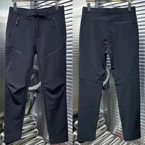 Men's Clothing Casual Pants Autumn And Winter New Style Fashionable All Match Outdoor Windproof Sports Soft Shell Multi Pocket Straight Assault Pants_viptrois.com