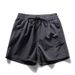 Men's Clothing Beach Pants Thin Summer Three Quarter Pants Trend New Loose Solid Color Casual Sports Men's Fashion Shorts_viptrois.com
