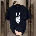 2025 Motorcycle Fashion Printed T-shirts Beach Breathable Funny Clothing Oversize Casual Cotton Tops Men's Short Sleeve_viptrois.com