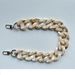 Hand Paint Acrylic Chain Bag Strap Chain Cross-border New Cloud Bag Chain_viptrois.com