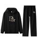 Men's Clothing Street Hip Hop Patchwork Hoodie Y2k Personality Gothic Harajuku Sweater Loose Sweater_viptrois.com