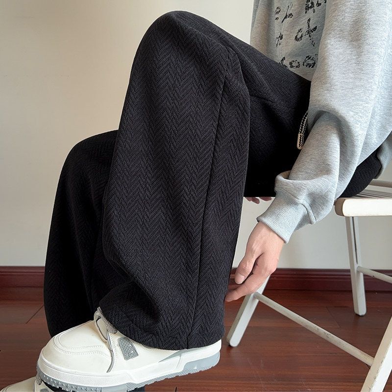 Men's Relaxed Fit Jogger Pants – Lightweight & Breathable For Spring, Casual & Sporty Style_viptrois.com