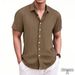 Retro Men's Summer Shirt Loose Fit Student Style Niche Design Fun New Outerwear Top Hong Kong Inspired_viptrois.com