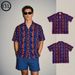 Men's Clothing Light Retro Pattern Collar Shirt Men's Short Sleeves Spring And Summer High End Shirt Niche Fashion Brand Wear_viptrois.com