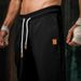 Men's Clothing Spring And Autumn Casual Sports Pants Men's Loose Tie Solid Color Small Foot Trendy Sweatshirts In Stock_viptrois.com