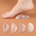 Breathable Silicone Arch Support Insoles For High Heels - Anti-Slip & Sweat-Absorbing Foot Cushion For Men & Women_viptrois.com