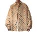 New Spring Fashion Cotton Distressed Shirt For Men Women Oversized Loose Fit Long Sleeve Button-Up With Color Block Design White Black Beige Orange_viptrois.com