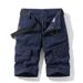 Men's Clothing Classic Six Point Shorts Casual Straight Pants Summer Pure Cotton Breathable Multi Pocket Overalls Wear Resistant Mid Length Pants_viptrois.com