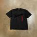 Men's Heavyweight Pure Cotton Oversized T-Shirt Retro Harden Print Loose Short-Sleeved Top for Y2_viptrois.com