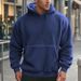 Men's Fleece-Lined Hooded Sweatshirt – Oversized Pullover Hoodie For Winter, Streetwear & Casual Comfort_viptrois.com