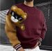 Men's Clothing Round Neck Sweatshirt Men's 3D Printing Men's Round Neck Sweatshirt European And American Autumn And Winter Printed Pullover Sweatshirt_viptrois.com