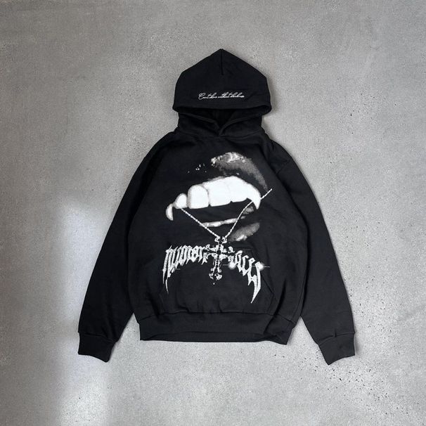 Summer Graphic Hoodie Unisex – Streetwear Pullover With Lip Print | Lightweight Long Sleeve Sweatshirt (S-5XL) | Urban Casual Essential_viptrois.com