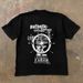 American Pure Cotton Letter Short Sleeved T-shirt Men's Trendy Brand Summer Loose Printed Top High Street Style_viptrois.com