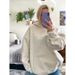 Sweet Style Bow Embroidered Pullover Hoodie Winter High Street Girl Cotton Sweatshirt_viptrois.com