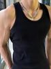 Men's Clothing Men's Lightweight Sports Fitness Ribbed Bodybuilding Vest Slim Fit Sweat Wicking Breathable Running And Training Top Elastic_viptrois.com