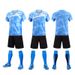 Men's Clothing short-sleeved single tops for men and women's competition training suits cross-border new football suits for adults and children_viptrois.com