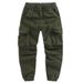 Men's Plus Size Cargo Jogger Pants – Stylish Multi-Pocket Winter Casual Pants For Urban & Outdoor Wear_viptrois.com