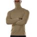 New Solid Color Modal T-shirt High Neck Long Sleeve Autumn/Winter Bottom Shirt Men's Knitted Pullover_viptrois.com