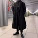 Autumn Winter Wool Men Double Layer Trench Coat Mid-Length Over-the-Knee Korean Style High-End Cashmere Woolen Jacket_viptrois.com