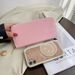 Women’s Bags Wallet Women's Long Solid Color Wallet New Fashion Mobile Phone Bag Large Capacity Coin Zipper Bag Clutch Bag_viptrois.com