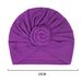 hot sale women's turban hat fashion snail hat bohemian style flower hat turban_viptrois.com