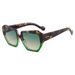 Men's Sunglasses Contrast Color Cat Eye Sunglasses For Women High End Summer Internet Celebrity New Large Frame Anti Ultraviolet_viptrois.com