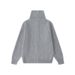 Pure Wushu Men's Clothing 25 Autumn Winter New Japanese Retro High Collar Cardigan Sweater Unisex Solid Color Loose Lazy_viptrois.com