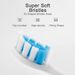 Dental Electric Brushes Ultrasonic 5th Gear Induction Charging Toothbrushes Timing IPX7 Waterproof Teeth Brush With_viptrois.com