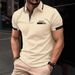 Men's Clothing Short Sleeve Casual Polo Shirt - Breathable Pique Knit With Modern Relaxed Fit_viptrois.com