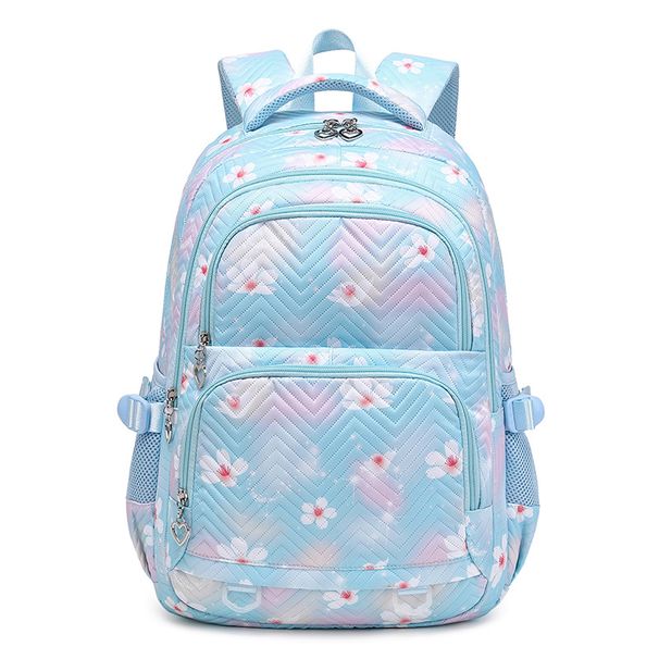 Schoolbag For Girls Cute Large Capacity Waterproof Backpack For Primary Secondary School Students Lightweight And Fashionable High School Backpack_viptrois.com