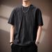 Men's Summer Short Sleeved T-shirt Fashionable Loose Printed Top_viptrois.com