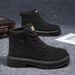 European Warm Series Dahuang 2025 Autumn High-top Martin Men's Korean Version Versatile Thick-soled Work Short Boots Trendy Shoes_viptrois.com