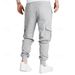 Men's Cargo Pants With Multiple Pockets - Comfortable Straight Leg Casual Trousers For Outdoor Sports & Daily Wear_viptrois.com