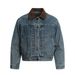 Vintage Washed Denim Jacket - Oversized Boxy Fit Streetwear Denim Coat For Men And Women_viptrois.com