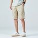 Men's Casual Shorts Summer Lightweight Cotton Loose Fit Straight Leg 5-Inch Shorts Trendy Versatile Beach Lounge Pants_viptrois.com