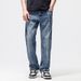 Men's Clothing Street Fashion Loose Straight Trousers Casual Design Wide Leg Pants_viptrois.com