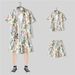 Men's Clothing Short Sleeved Floral Shirt Beach Clothes Summer Thin Suit_viptrois.com