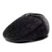 Middle-aged And Men's Winter Forward Warm Dad Leather Hat With Fleece Lining Thickened Elderly Ear Protection Beret_viptrois.com