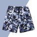 Men's Clothing Beach Shorts Quick Drying Loose Fitting Large Size Trunks Hot Spring Vacation Swimming Shorts_viptrois.com