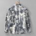 Men's Clothing Fashionable And Versatile Artistic And Casual Loose Tops_viptrois.com